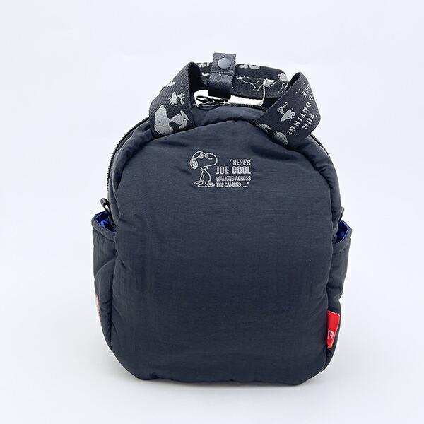 スヌーピー リュック マットブラック ROOTOTE ルートート コラボ SNOOPY 商品画像2：キャラグッズPERFECT WORLD TOKYO