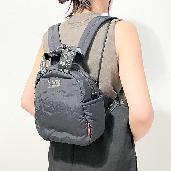 スヌーピー リュック マットブラック ROOTOTE ルートート コラボ SNOOPY 商品画像9：キャラグッズPERFECT WORLD TOKYO