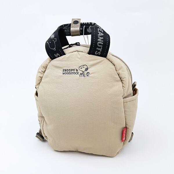 スヌーピー リュック マットベージュ ROOTOTE ルートート コラボ SNOOPY