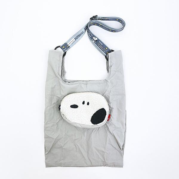 スヌーピー ショッピングバッグミッド Smile トートバッグ ROOTOTE ルートー･･･