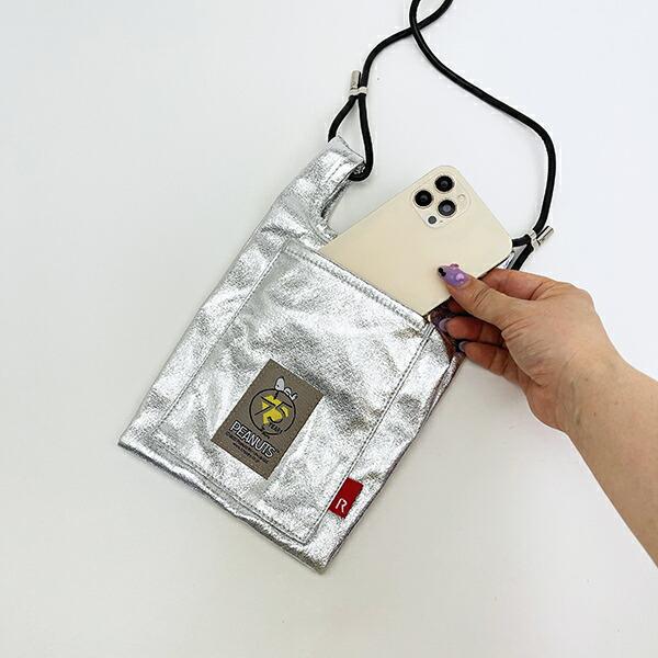 スヌーピー ミニショルダーバッグ シルバー PEANUTS 75th ROOTOTE ルートート コラボ SNOOPY 商品画像3：キャラグッズPERFECT WORLD TOKYO