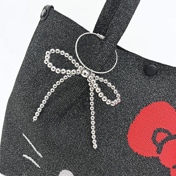 サンリオ ハローキティ トートバッグ ブラック Sanrio 商品画像3：キャラグッズPERFECT WORLD TOKYO