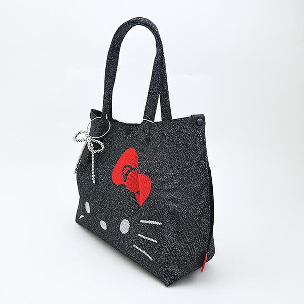 サンリオ ハローキティ トートバッグ ブラック Sanrio 商品画像4：キャラグッズPERFECT WORLD TOKYO