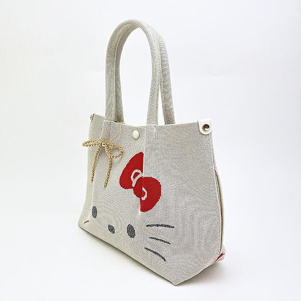 サンリオ ハローキティ トートバッグ アイボリー Sanrio 商品画像4：キャラグッズPERFECT WORLD TOKYO