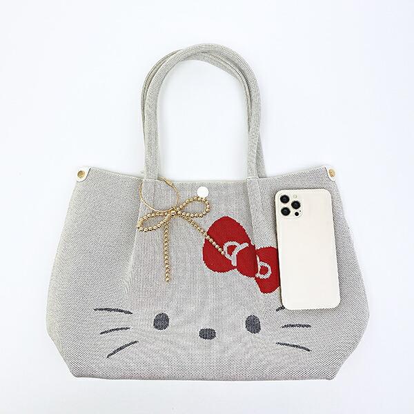 サンリオ ハローキティ トートバッグ アイボリー Sanrio 商品画像8：キャラグッズPERFECT WORLD TOKYO