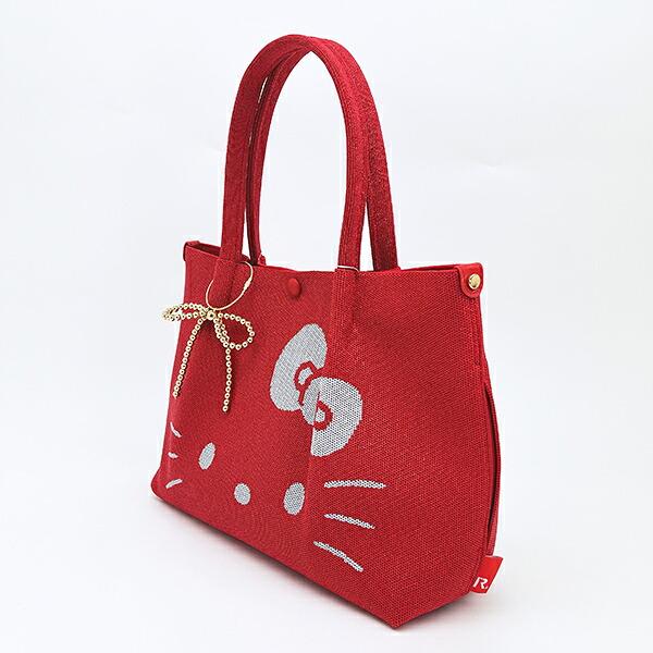 サンリオ ハローキティ トートバッグ レッド Sanrio 商品画像4：キャラグッズPERFECT WORLD TOKYO