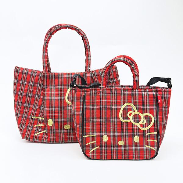 サンリオ ハローキティ トートバッグ (レッドチェック) ルートート ROOTOTE  Sanrio 商品画像8：キャラグッズPERFECT WORLD TOKYO