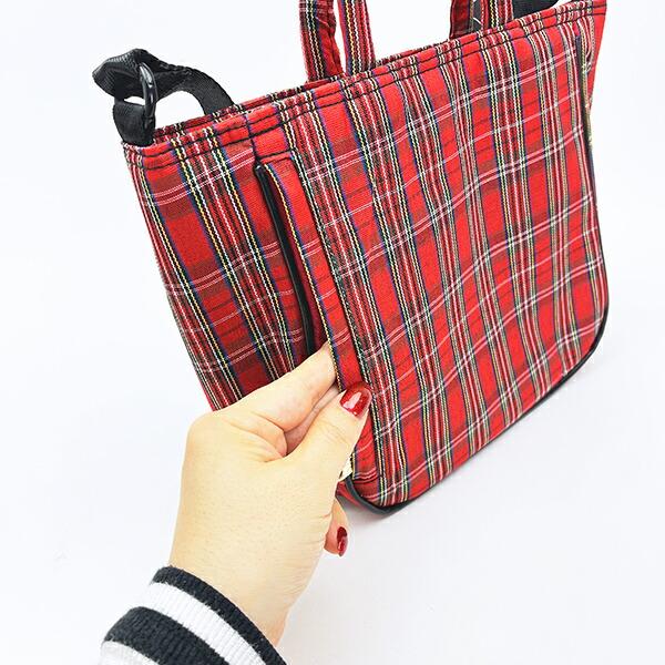 サンリオ ハローキティ 2WAYショルダートートバッグ  (レッドチェック) ルートート ROOTOTE  Sanrio 商品画像4：キャラグッズPERFECT WORLD TOKYO