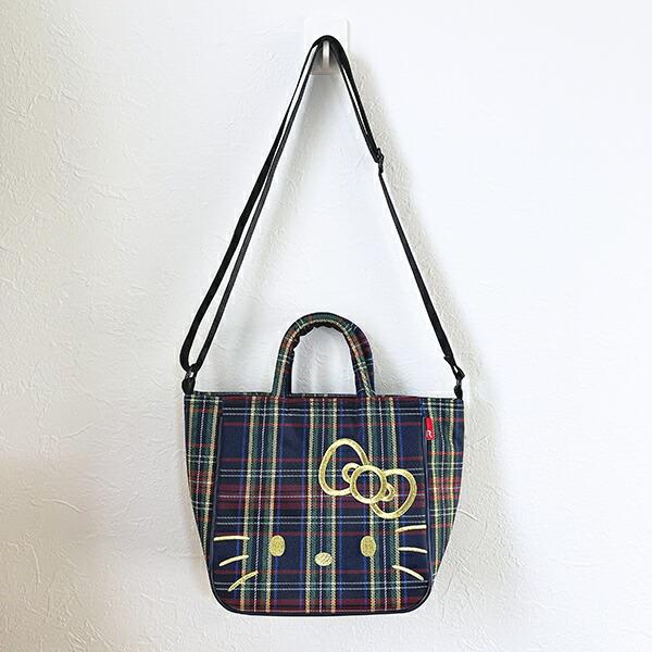 サンリオ ハローキティ 2WAYショルダートートバッグ  (イエローチェック) ルートート ROOTOTE  Sanrio 商品画像6：キャラグッズPERFECT WORLD TOKYO