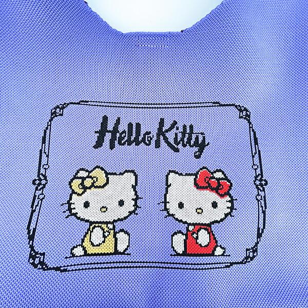 サンリオ ハローキティ ニットトートバッグ パープル Sanrio ROOTOTE ルートート コラボ 商品画像2：キャラグッズPERFECT WORLD TOKYO