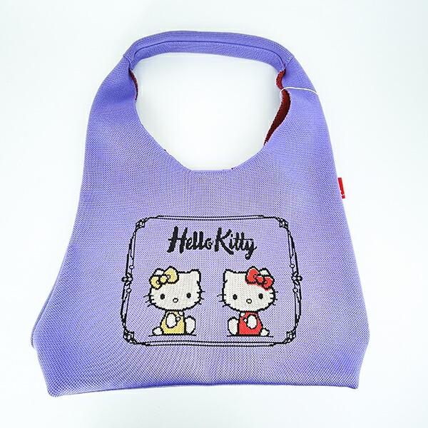 サンリオ ハローキティ ニットトートバッグ パープル Sanrio ROOTOTE ルート･･･
