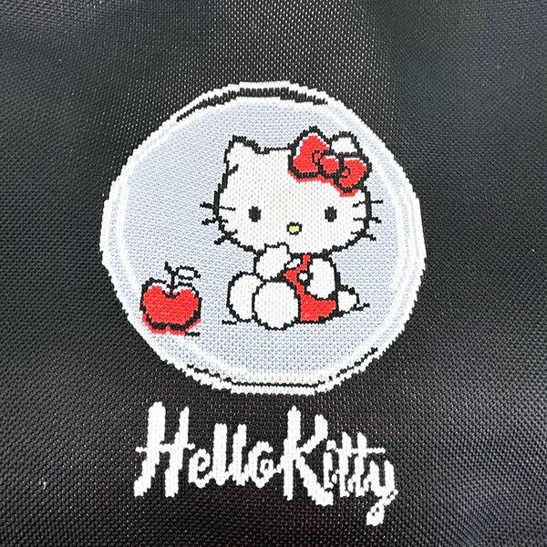 サンリオ ハローキティ ニットトートバッグ ブラック Sanrio ROOTOTE ルートート コラボ 商品画像2：キャラグッズPERFECT WORLD TOKYO