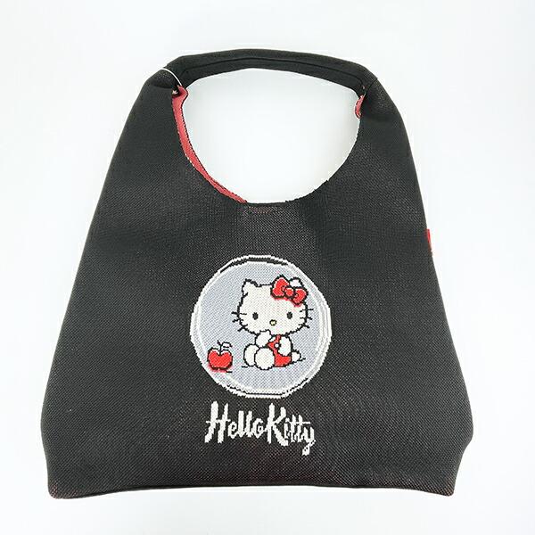 サンリオ ハローキティ ニットトートバッグ ブラック Sanrio ROOTOTE ルート･･･