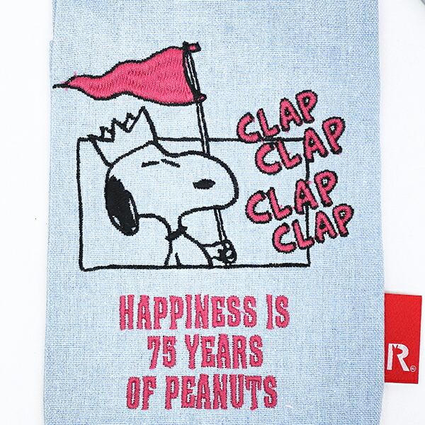 スヌーピー ショルダーバッグ サックス PEANUTS 75th ルートート ROOTOTE SNOOPY 商品画像2：キャラグッズPERFECT WORLD TOKYO
