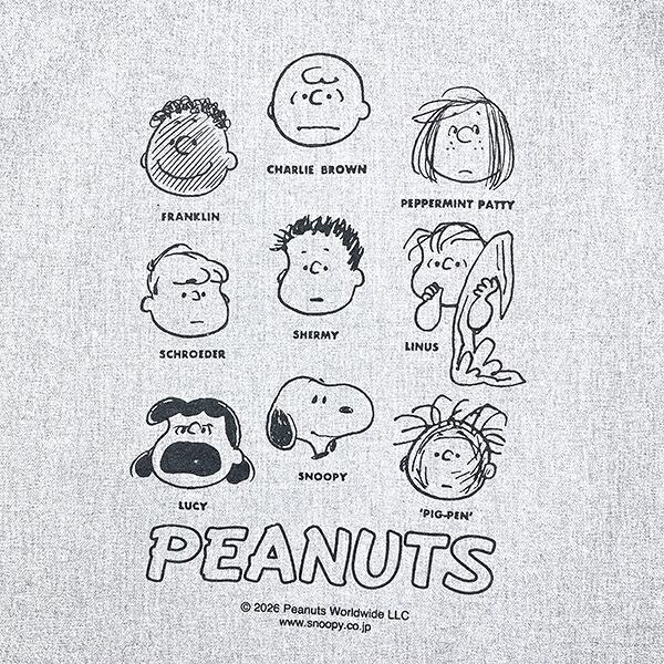スヌーピー トートバッグ グレー PEANUTS 75th ルートート ROOTOTE SNOOPY 商品画像2：キャラグッズPERFECT WORLD TOKYO