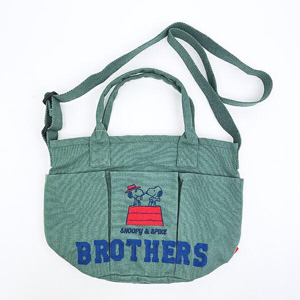 スヌーピー BROTHERS バケツ型トートバッグ ルートート ROOTOTE SNOOPY