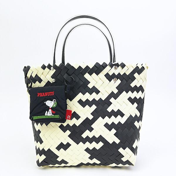スヌーピー フライングエース かごバッグ トートバッグ ルートート ROOTOTE S･･･