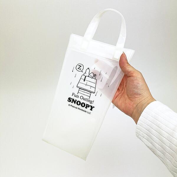 スヌーピー 折りたたみ傘用トートバッグ (ミルキー) ルートート ROOTOTE SNOOPY 商品画像4：キャラグッズPERFECT WORLD TOKYO
