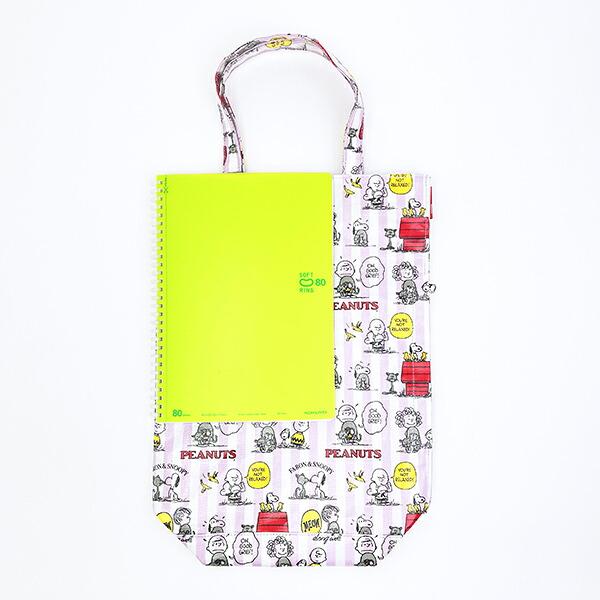 スヌーピー ラミネート加工 A4トートバッグ (Faron) ルートート ROOTOTE SNOOPY 商品画像3：キャラグッズPERFECT WORLD TOKYO