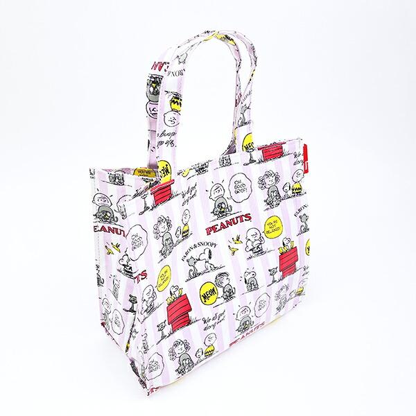スヌーピー ラミネート加工 スクエアトートバッグ (Faron) ルートート ROOTOTE SNOOPY 商品画像4：キャラグッズPERFECT WORLD TOKYO