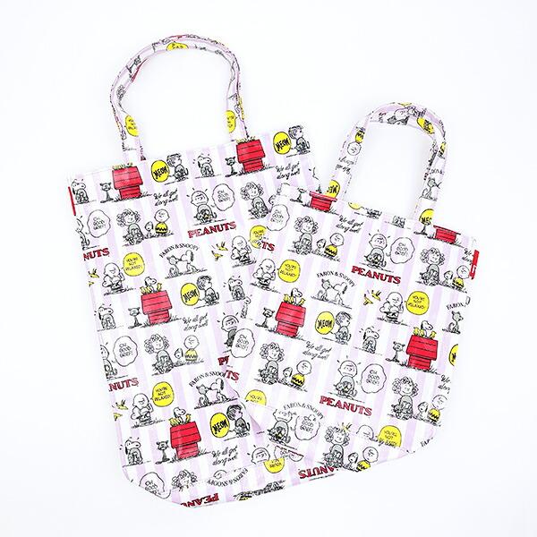 スヌーピー ラミネート加工 スクエアトートバッグ (Faron) ルートート ROOTOTE SNOOPY 商品画像8：キャラグッズPERFECT WORLD TOKYO