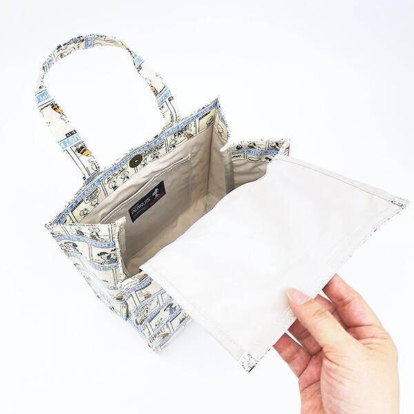 スヌーピー ラミネート加工 スクエアトートバッグ (Hug) ルートート ROOTOTE SNOOPY 商品画像5：キャラグッズPERFECT WORLD TOKYO