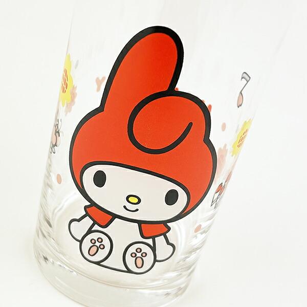 サンリオ マイメロディ グラス コップ 日本製 Sanrio 商品画像2：キャラグッズPERFECT WORLD TOKYO