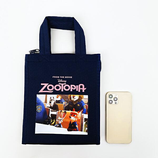 ディズニー ズートピア ランチバッグスクエア(M) ネイビー Disney 商品画像5：キャラグッズPERFECT WORLD TOKYO