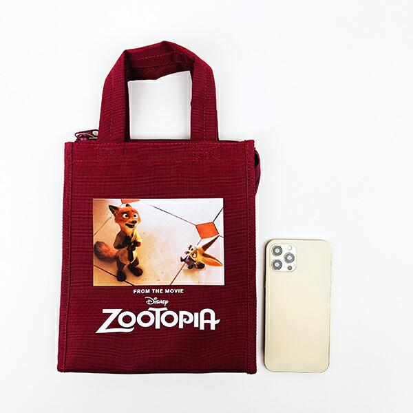 ディズニー ズートピア ランチバッグスクエア(M) レッド Disney 商品画像5：キャラグッズPERFECT WORLD TOKYO