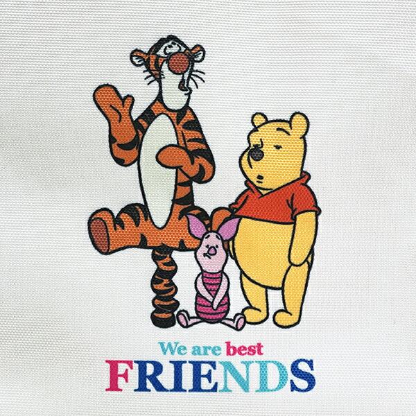 ディズニー くまのプーさん スクエアランチバッグ(M) POOH FUNNY FACES お弁当 Disney 商品画像2：キャラグッズPERFECT WORLD TOKYO