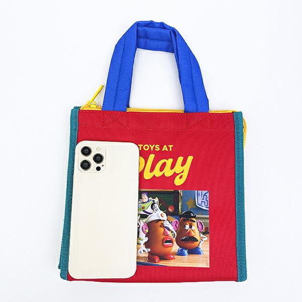 ディズニー トイストーリー スクエアランチバッグ(S) TOY STORY お弁当 Disney 商品画像5：キャラグッズPERFECT WORLD TOKYO