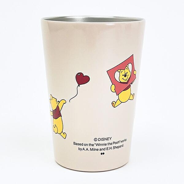 ディズニー くまのプーさん ステンレスタンブラー アイボリー ランチ コップ Disney 商品画像3：キャラグッズPERFECT WORLD TOKYO