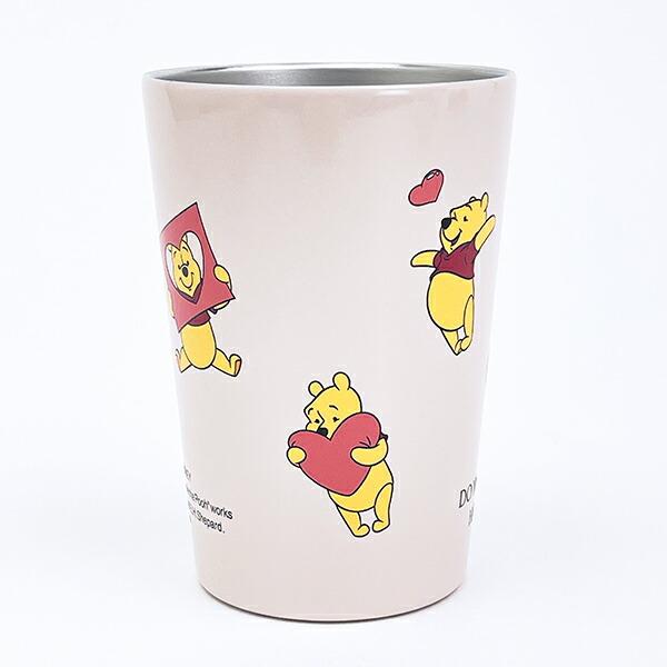 ディズニー くまのプーさん ステンレスタンブラー アイボリー ランチ コップ Disney 商品画像4：キャラグッズPERFECT WORLD TOKYO