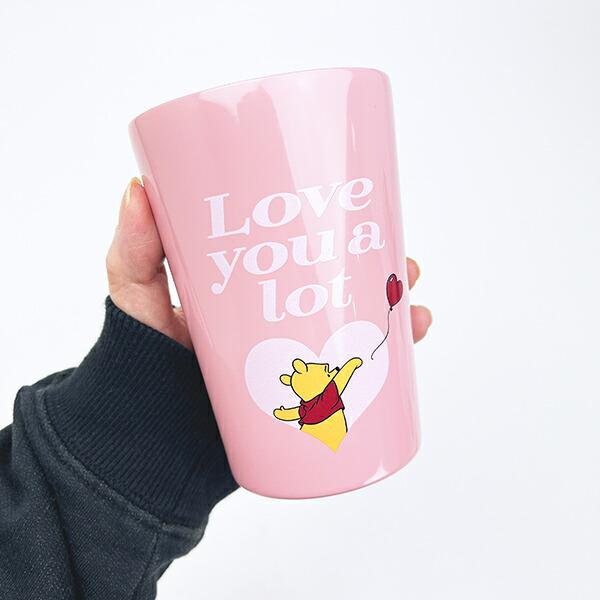 ディズニー くまのプーさん ステンレスタンブラー ピンク ランチ コップ Disney 商品画像5：キャラグッズPERFECT WORLD TOKYO