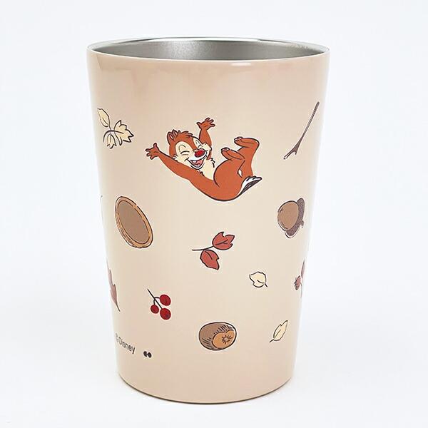 ディズニー チップとデール ステンレスタンブラー ベージュ ランチ コップ Disney 商品画像3：キャラグッズPERFECT WORLD TOKYO