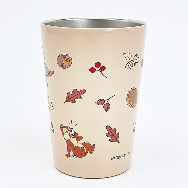 ディズニー チップとデール ステンレスタンブラー ベージュ ランチ コップ Disney 商品画像4：キャラグッズPERFECT WORLD TOKYO