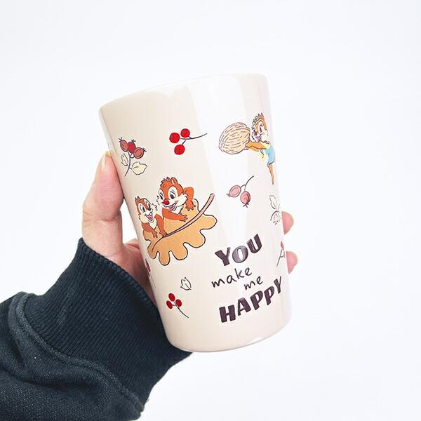 ディズニー チップとデール ステンレスタンブラー ベージュ ランチ コップ Disney 商品画像6：キャラグッズPERFECT WORLD TOKYO