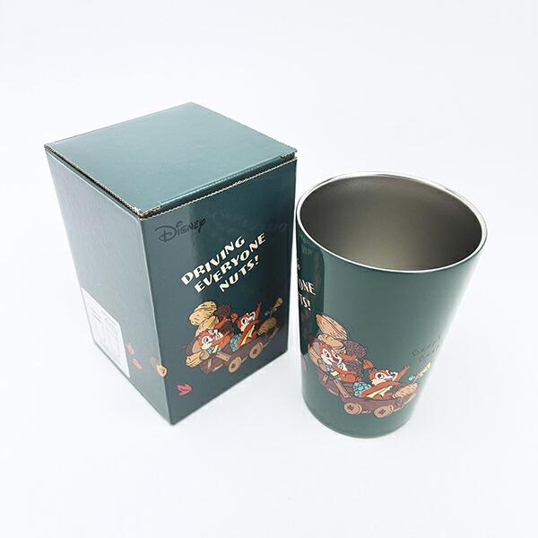 ディズニー チップとデール ステンレスタンブラー グリーン ランチ コップ Disney 商品画像6：キャラグッズPERFECT WORLD TOKYO