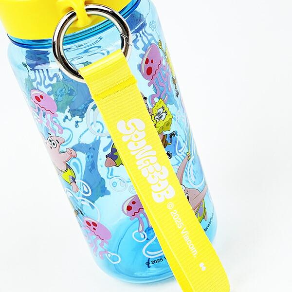 スポンジボブ ドリンクボトル(M) (ブルー) 水筒 ランチ 商品画像3：キャラグッズPERFECT WORLD TOKYO