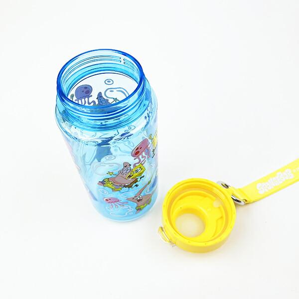 スポンジボブ ドリンクボトル(M) (ブルー) 水筒 ランチ 商品画像5：キャラグッズPERFECT WORLD TOKYO