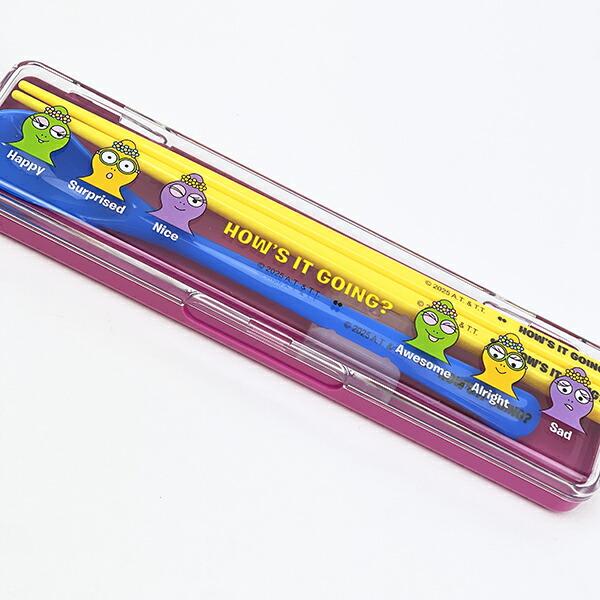 バーバパパ 箸＆スプーンセット ランチ 商品画像2：キャラグッズPERFECT WORLD TOKYO