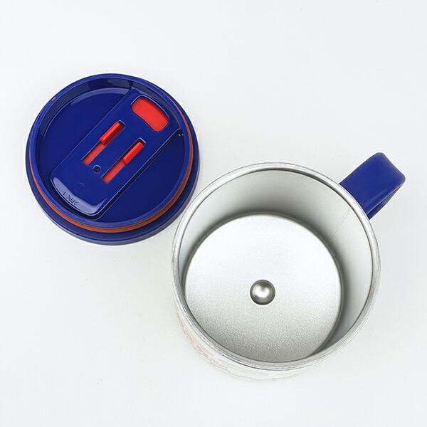 スポンジボブ フタ付きステンレスマグカップ ホワイト コップ 商品画像7：キャラグッズPERFECT WORLD TOKYO