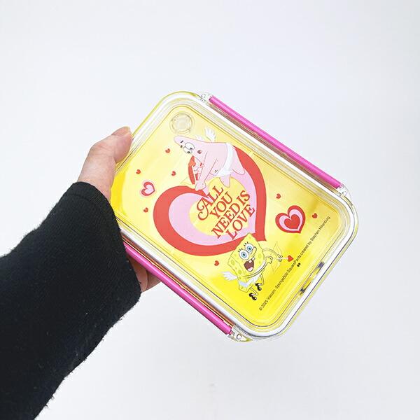 スポンジボブ ランチボックス HEART ANGEL お弁当 商品画像4：キャラグッズPERFECT WORLD TOKYO