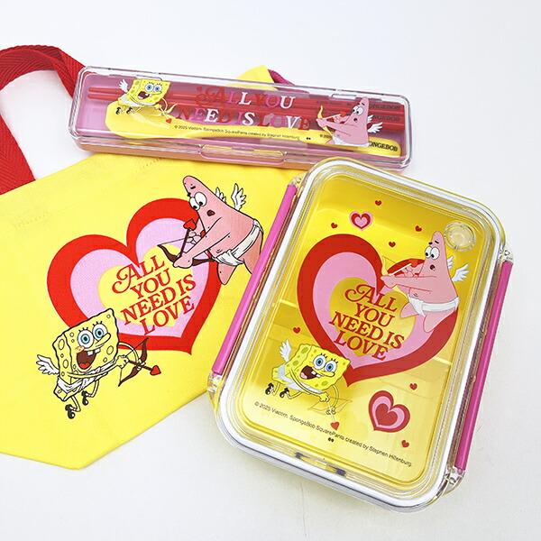 スポンジボブ ランチボックス HEART ANGEL お弁当 商品画像5：キャラグッズPERFECT WORLD TOKYO