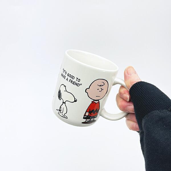 スヌーピー マグカップ アイボリー コップ 日本製 SNOOPY 商品画像4：キャラグッズPERFECT WORLD TOKYO