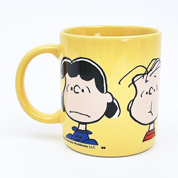 スヌーピー マグカップ イエロー コップ 日本製 SNOOPY 商品画像3：キャラグッズPERFECT WORLD TOKYO