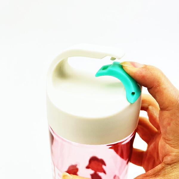 スヌーピー クリアドリンクホルダー（ピンク） ランチ 水筒 SNOOPY 商品画像4：キャラグッズPERFECT WORLD TOKYO