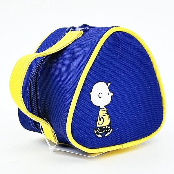 スヌーピー おにぎりランチバッグ ネイビー SNOOPY 商品画像3：キャラグッズPERFECT WORLD TOKYO