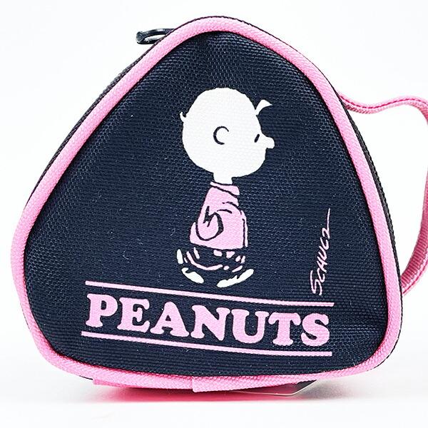 スヌーピー チャーリーブラウン おにぎりランチバッグ ブラック SNOOPY 商品画像2：キャラグッズPERFECT WORLD TOKYO