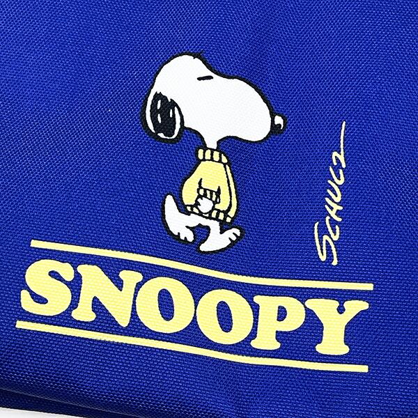スヌーピー スクエアランチバッグ(M) ネイビー SNOOPY 商品画像2：キャラグッズPERFECT WORLD TOKYO